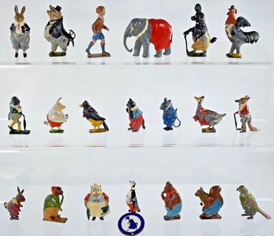 VINTAGE BRITAINS CADBURYS COCOCUB BLEIFIGUR - WÄHLEN SIE AUS DROPDOWN-LISTE