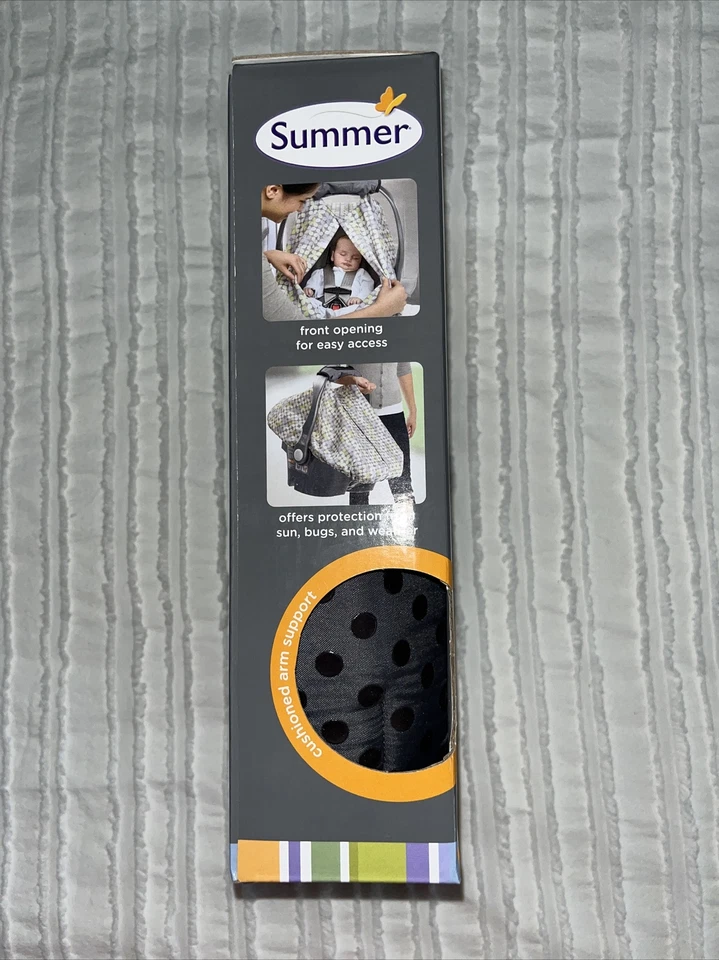 Funda portabebés todo en uno de verano para bebés con brazo acolchado Foto 4 de 4