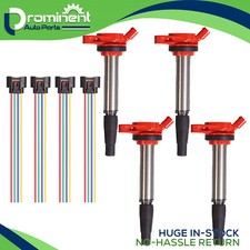 4x Racing Ignition Coil Pigtail Connector For Toyota Corolla Prius 1.8l Uf596
