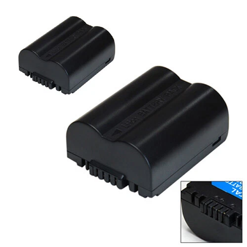 MARKENLOS 2x Ersatz AKKU FÜR PANASONIC Lumix DMC-FZ30 FZ18 FZ50 FZ7 FZ8 S006 S-006 700mAh