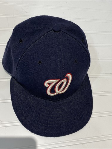 Authentic Collection Washington Vintage Cap MLB New Era 59FIFTY 7 1/4 *Made USA* - Picture 12 of 14