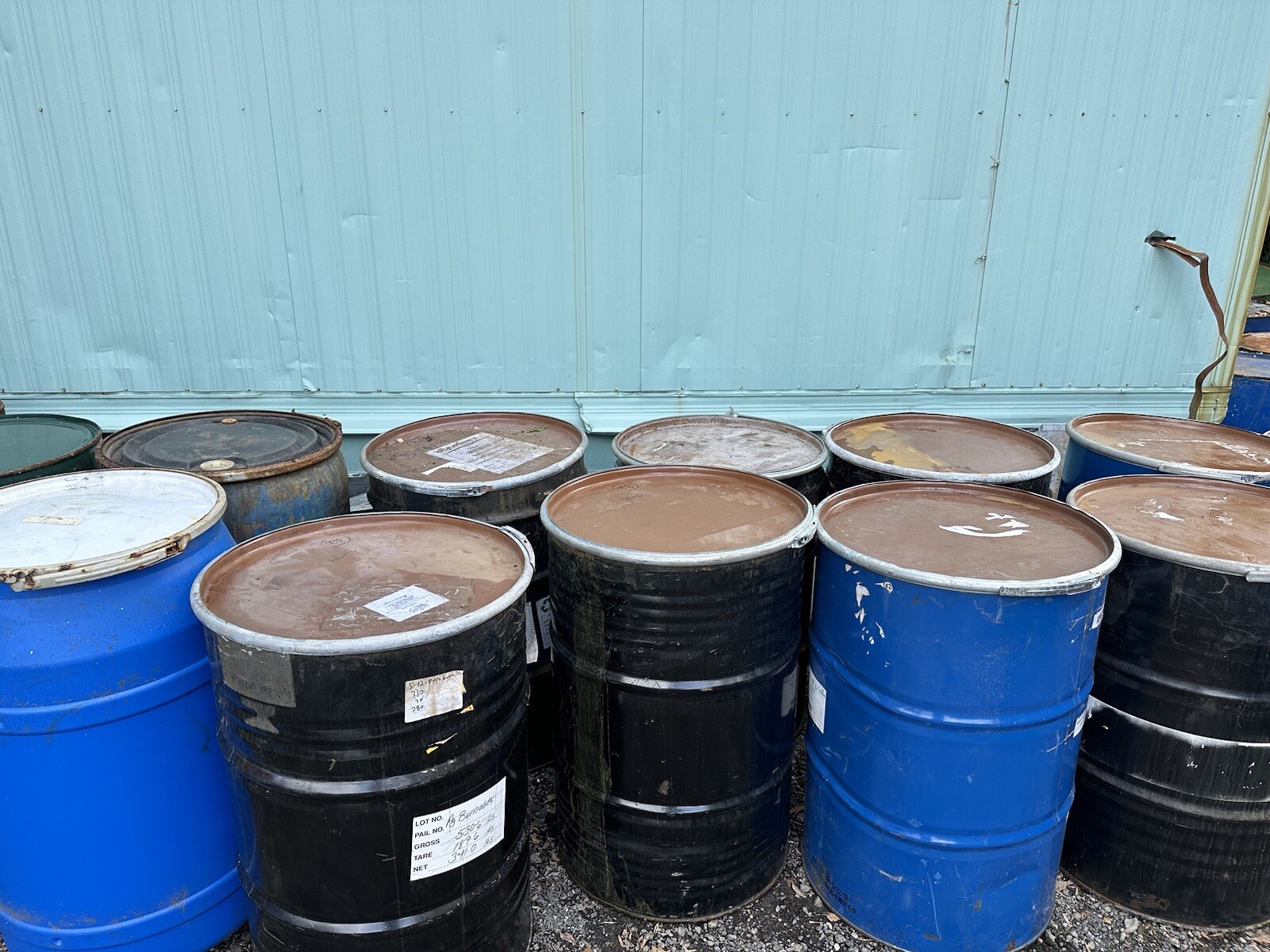 Used 55 Gallon Metal and Plastic Drums eBay