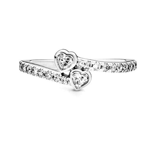 Genuine Pandora Sterling Silver Two 