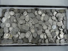 $2 Buffalo Nickel Roll PARTIAL DATE 40 Coins Circulated Vintage PDS US Mixed Lot