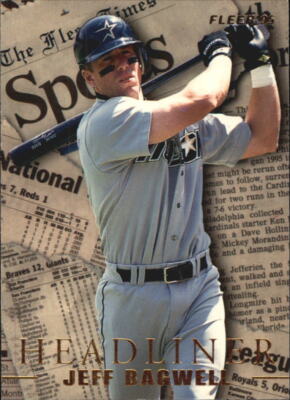 1995 Fleer Update Baseball ''Headliners'' Insert Cards
