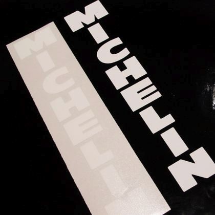 MICHELIN Fork stickers WHITE f4i tires pilot sport decals r MICHELIN Fork stickers WHITE f4i tires pilot sport decals r