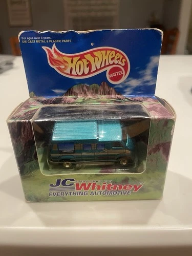 Vintage 1997 Hotwheels JC Whitney Promotional Chevy Van 1:64 Diecast Collectible