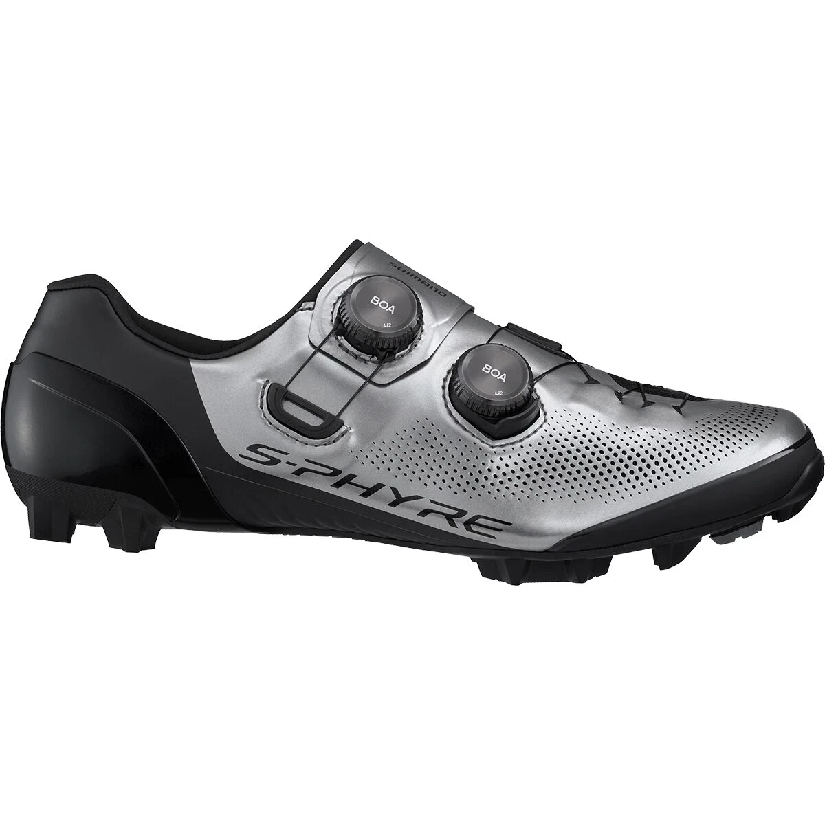 Shimano Dynalast S-Phyre SH-RC903S Silver 41.5w Men\'s 8 Road Cycling Shoes RC902 25.2cm 【公式通販】 main image 2