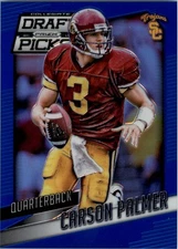 2015 Panini Prizm Draft Picks Prizms Blue #20 Carson Palmer /75 - FB