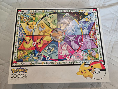 Buffalo Games 2000 Piece Puzzle 38.5'' X 26.5'' Pokemon 2000 New In Box (Bin5)