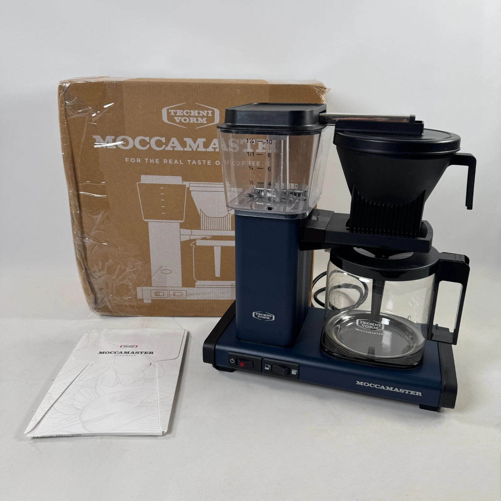 Technivorm MOCCAMASTER 53928 KBGV Coffee Maker Machine Midnight Blue