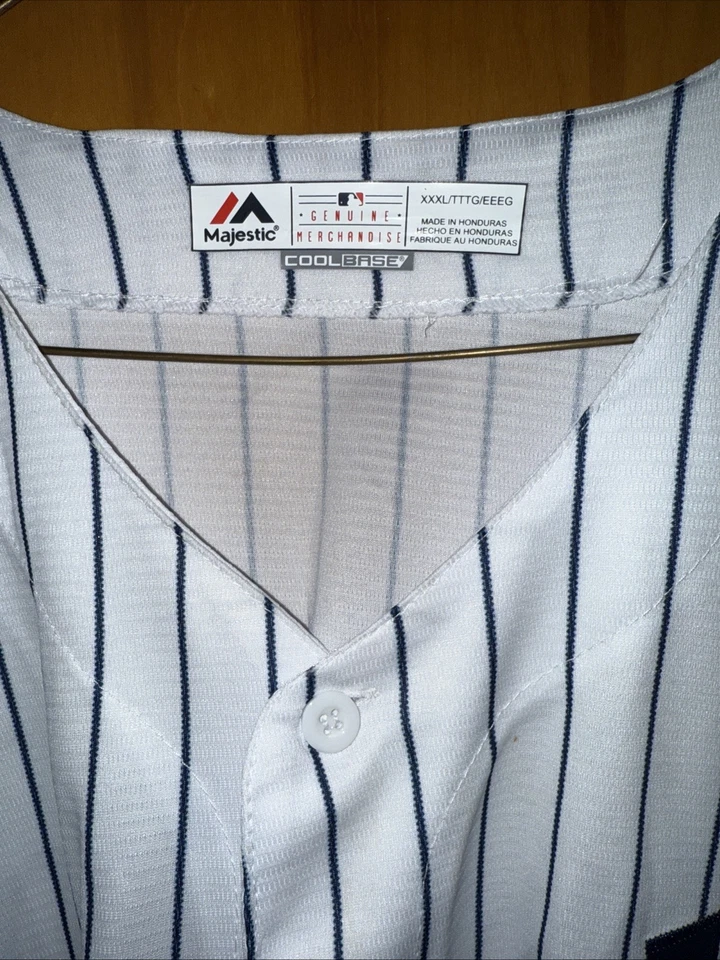 Camiseta majestuosa grande firmada por Don Mattingly de los Yankees de Nueva York nueva con etiquetas Foto 4 de 4