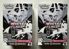 2x White Flare Booster Bundles: Pokemon - New & Sealed - Scarlet & Violet