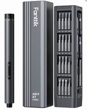 Fanttik E1 Max 3.7V Mini Precision Electric Screwdriver, 50-in-1 Magnetic Bits,