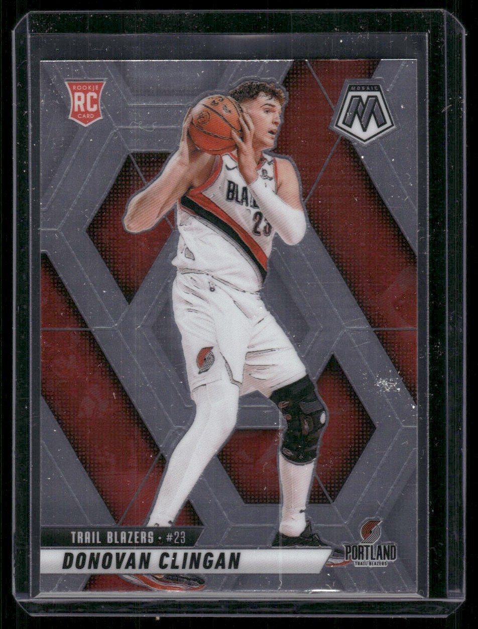 Donovan Clingan Rookie 2024-25 Panini Mosaic Portland Trail Blazers #246