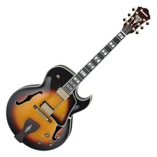 Ibanez LGB30-VYS George Benson Hollowbody Gitarre Vintage Yellow Sunburst Koffer