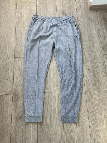 Men Polo Ralph Lauren Trousers Grey Wool M