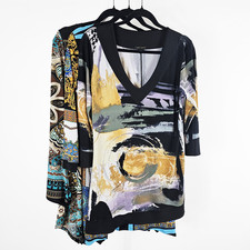 Eva Varro Size Medium Bundle of 3 Tunic Tops