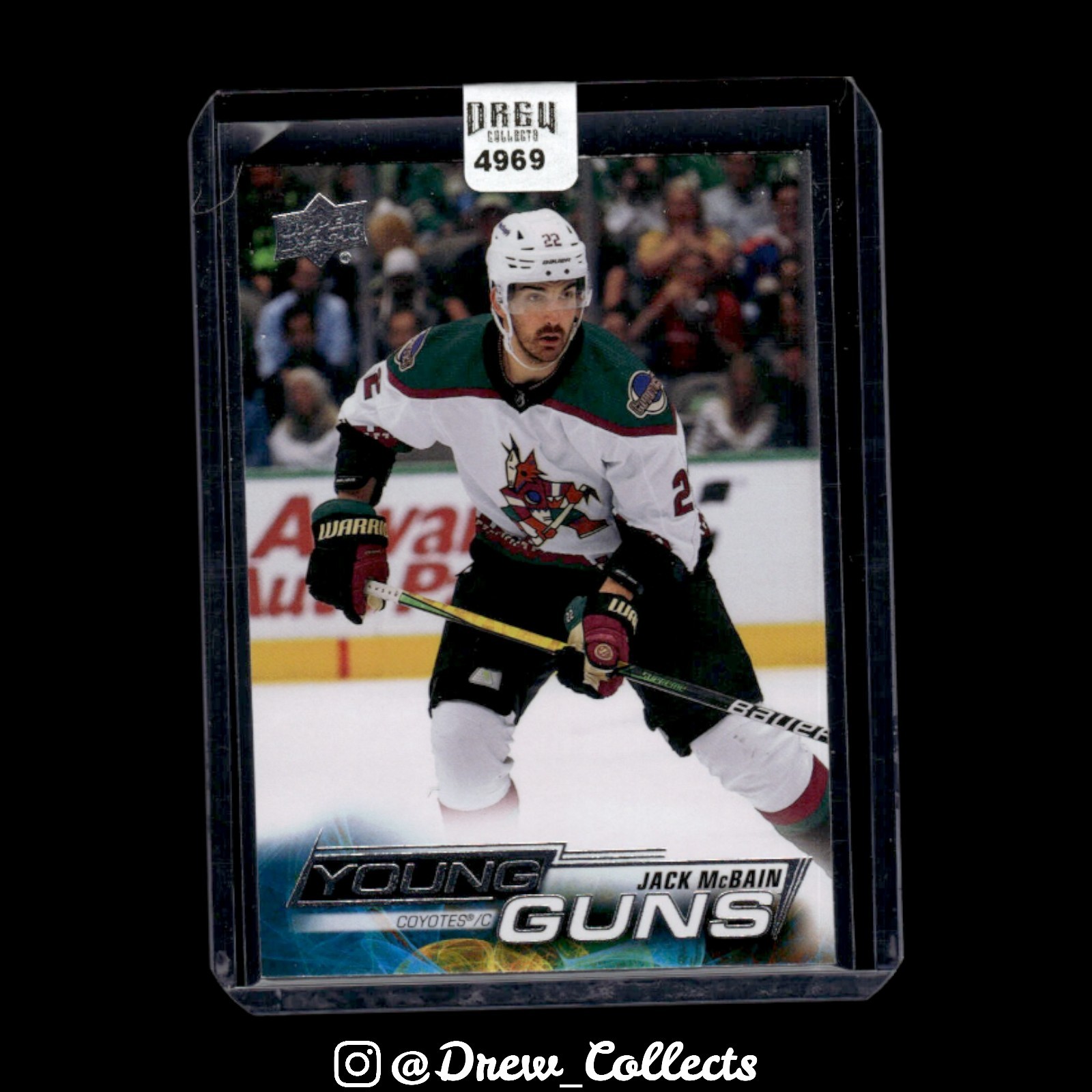 2022-23 Upper Deck #230 Jack McBain Arizona Coyotes Young Guns