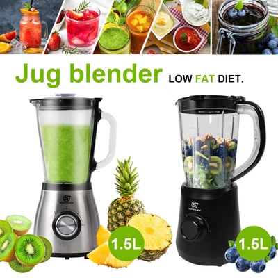 SUPERLEX Standmixer 800 W Ice Crusher Stand Mixer Blender Smoothie Maker Mixer