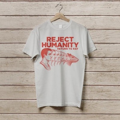 Vintage Reject Humanity Rat Shirt