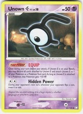 Unown [E] 65/123 Uncommon Mysterious Treasures Pokemon Near Mint on eBay