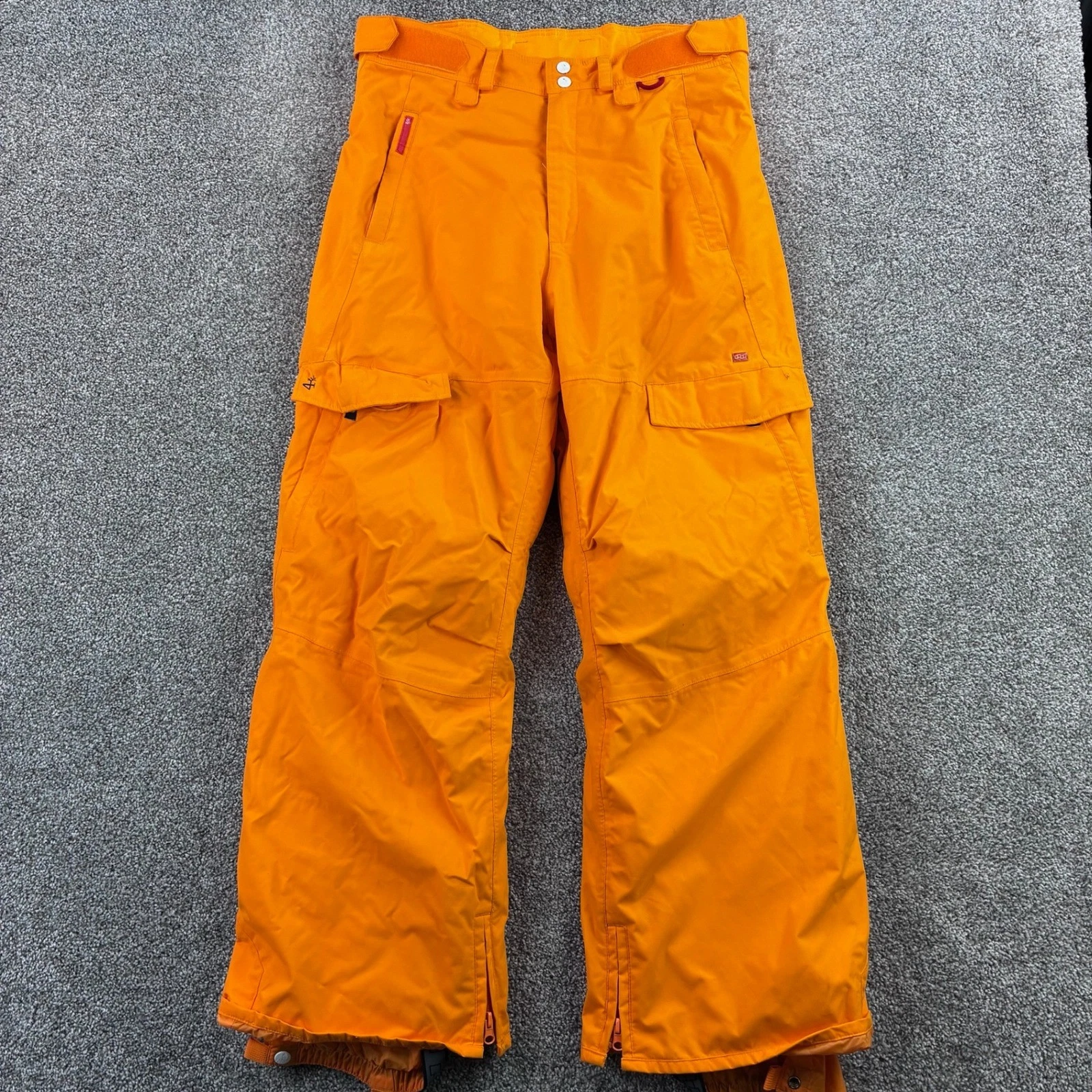 Vintage Y2K Foursquare Snow Pants Men's Small Orange Ski Snowboard Insulated
Opens in a new window o