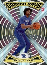 2022 Panini Chronicles Draft Picks #ZG-SSH Shaedon Sharpe Gamma Rays Pulsar