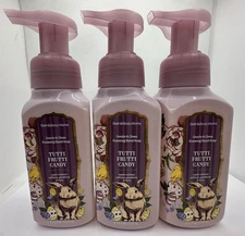 Bath & Body Works Tutti Frutti Candy Gentle Foaming Hand Soap 8.75 oz x3