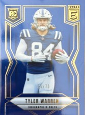 2025 Donruss Elite #119 Tyler Warren Blue