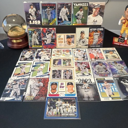 Topps Aaron Judge MLB Card Lot 30 Cards Yankees 2018-2026 Refractors Foil SP