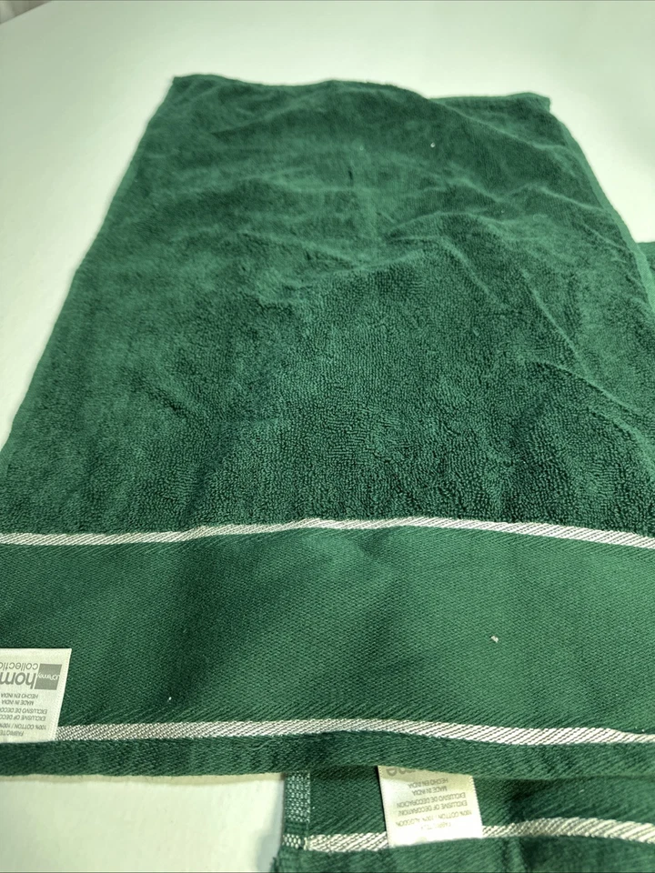 Toalla de mano y punta de dedo JCPenney Home Navidad. Muñeco de nieve/Santa arte popular Foto 4 de 4