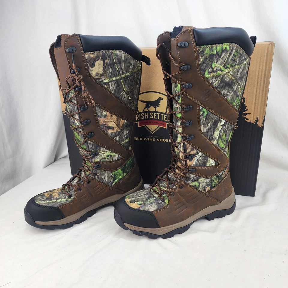 Red Wing Irish Setter Terrain Snake Hunting Waterproof 17” Boots Mens Sz 10.5 D - Image 4 of 4