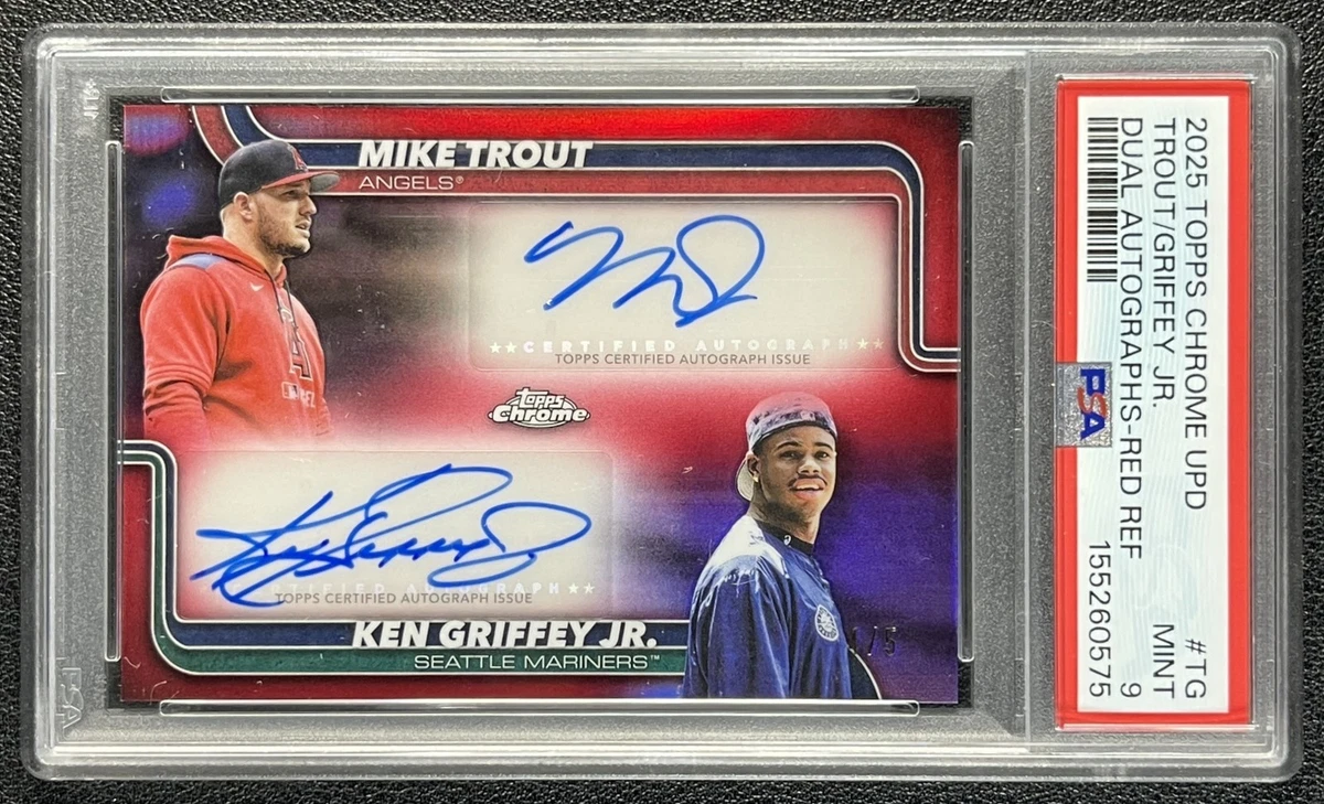 Mike Trout Autographed Baseball Sports Trading Cards for sale | eBay