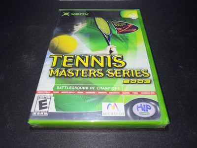 Tennis Masters Series 2003 Hip Games Original Microsoft Xbox BRAND NEW SEALED!