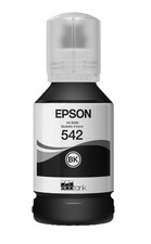 Genuine Epson 542 Black Ink Bottle Sealed - Open Box 