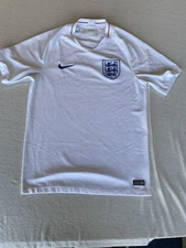 Nike Autenthic 2018 England Soccer Jersey Mens Size M 464675DJF