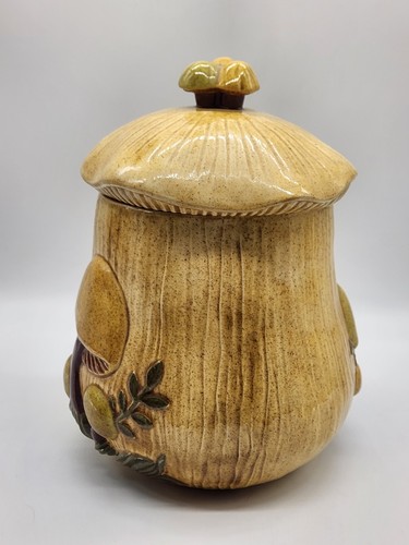 Vintage 1970's Arnel’s Ceramic Mushroom Canister - Picture 6 of 18