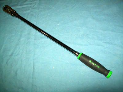 #ad New Snap on™ 3 8quot; drive 19quot; Extra Long FlexHead Ratchet FHRLLF80G Dual 80 Tech $209.99