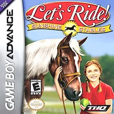 Let's Ride Sunshine Stables (Nintendo Game Boy Advance, 2005) Game Only No Case