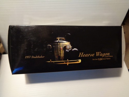Phoenix Toys 18597 Tin Case & CB. Sleeve 1937 Studebaker Hearse Wagon *BOX ONLY* - Picture 11 of 11