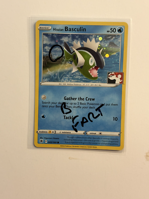 FART SWIRL Hisuian Basculin Cosmos Holo Pokemon Prize Pack Card NM 068/195  B | eBay