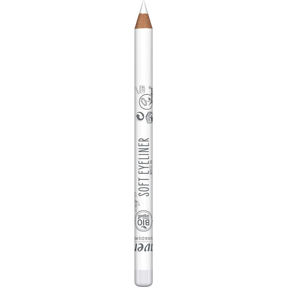Lavera - Crayon contour des yeux soft eyeliner blanc 06 1,10g - certifié bio - Photo 1/1