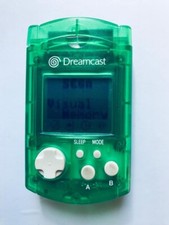 Visual Memory DreamCast DC HKT-7000 1999 NTSC-J SEGA Green Tested work USED