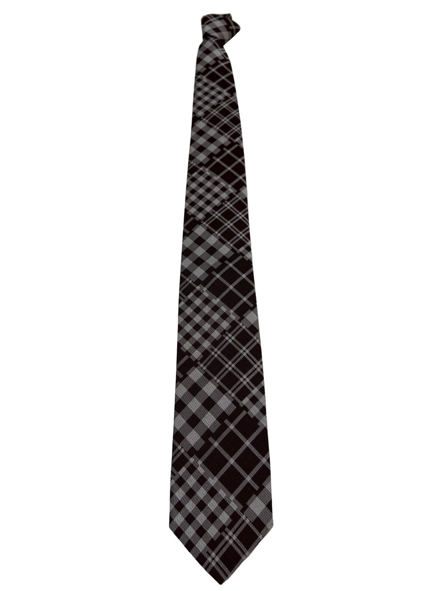 Drake's London Men's Silk Patchwork Checkered Lined Tie 100% Silk