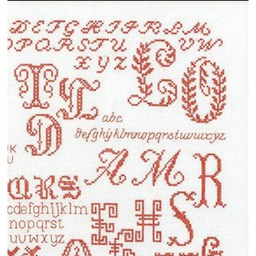 Cross-stitch kit Antique Character sampler 2093A Thea Gouverneur - Picture 5 of 7