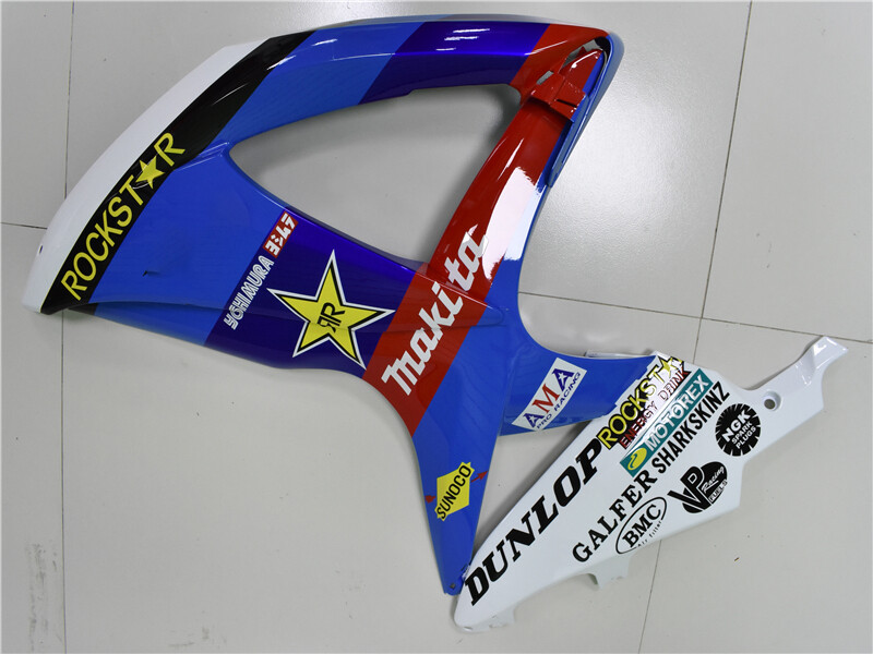 Injection Molding Blue Fairings Fit for GSXR 600 750 SUZUKI 2008-2010 a073 image