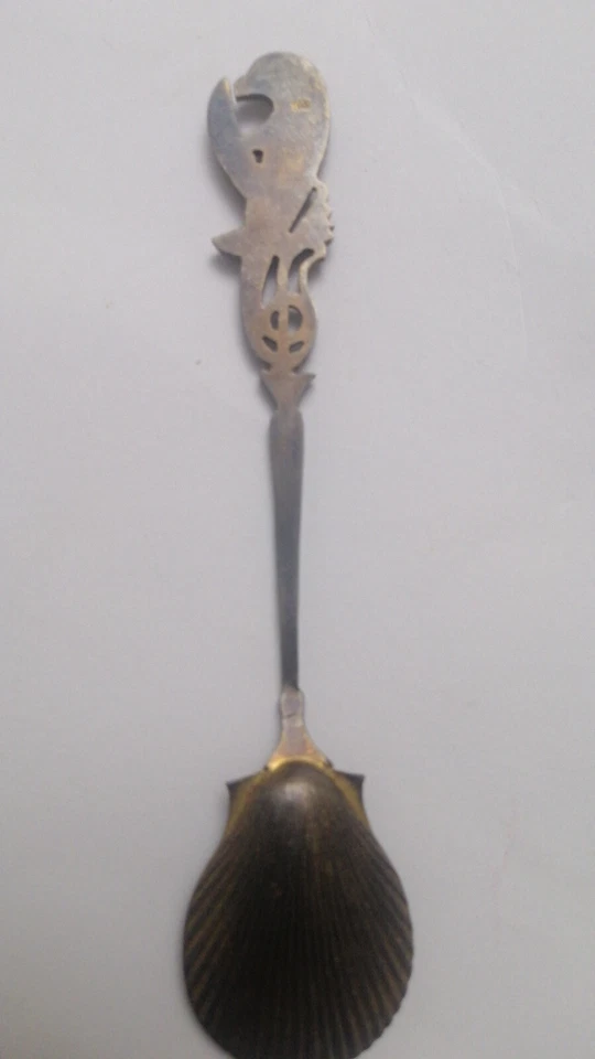 Prata egípcia antiga☆ Colheres de esmalte Handmad cloisonne & champleve☆ - Imagem 2 de 4