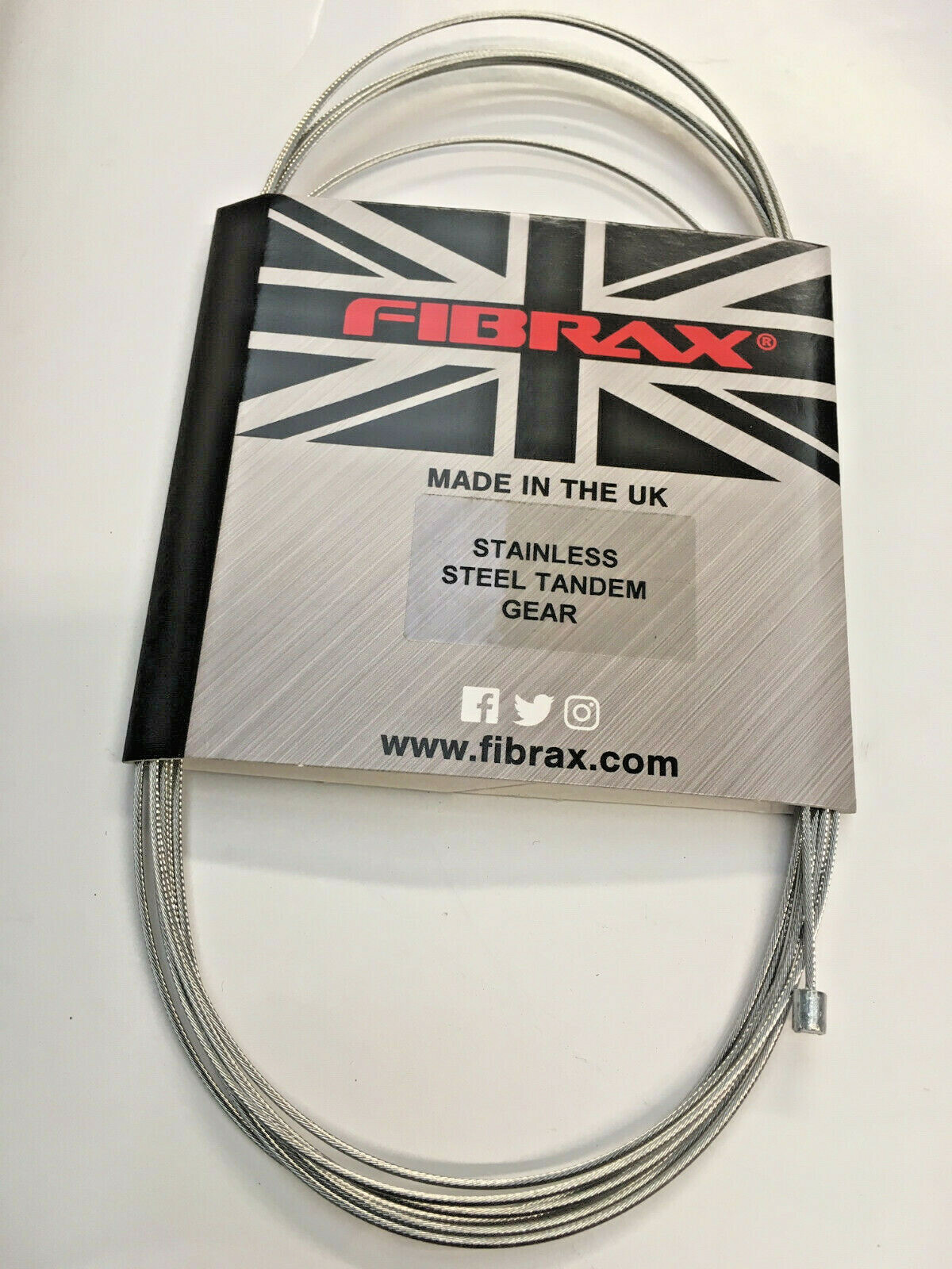 FIBRAX Stainless Steel Tandem Gear inner Cable (3030mm)
