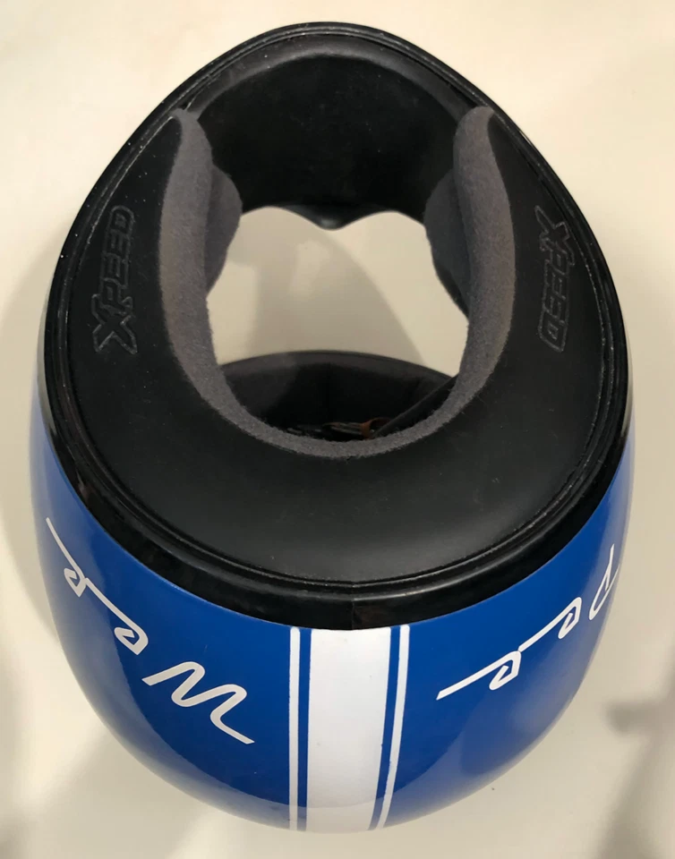 Casco Xpeed xd-1 Azul L Grande Foto 2 de 3